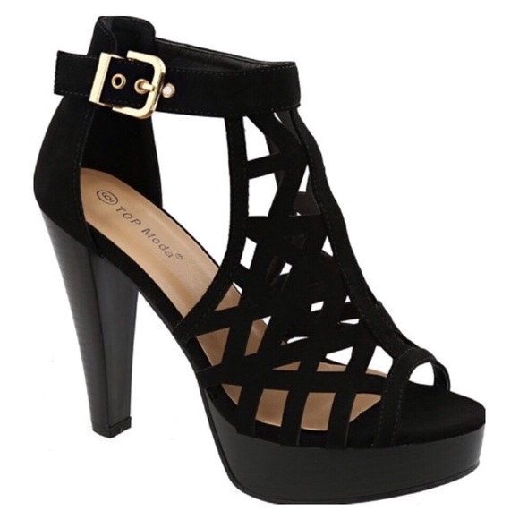 TOP Moda Shoes - Women’s Hi-platform chuncky heels